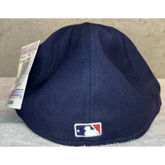 Vintage NWT Anaheim Angels Hat MLB Sport Specialties Size 7 ½ Navy Fitted Cap - Picture 3 of 7